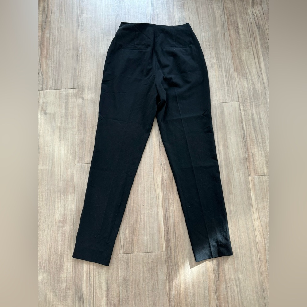 Nordstrom Classic Black Dress Pants – Size 6 - Picture 2 of 3
